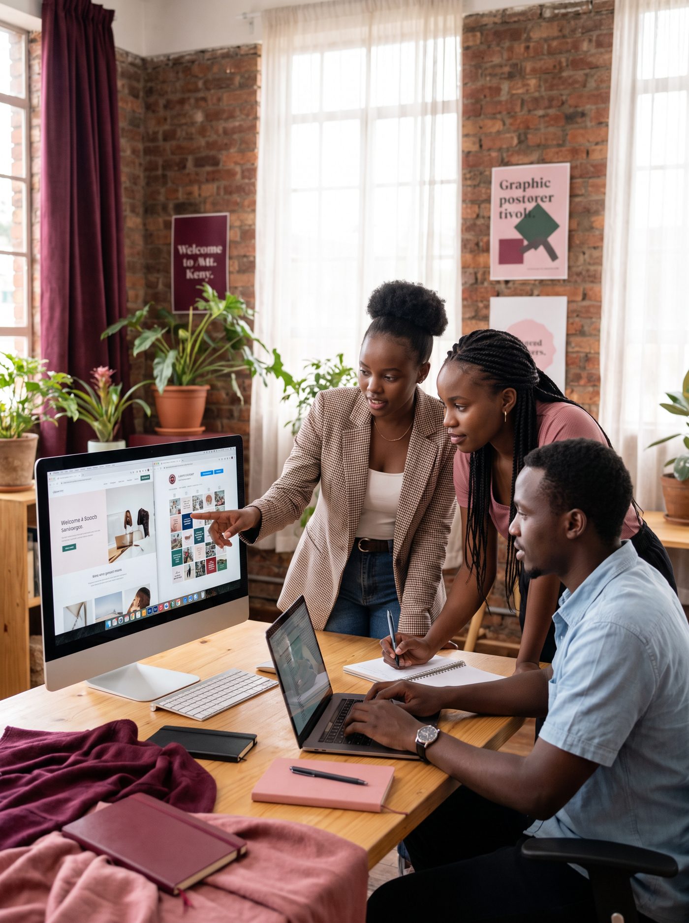 WABS team executing digital marketing and creative work